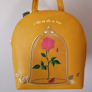 Loungefly Beauty and the Beast Rose Backpack